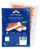 Изображение товара Крабовые палочки «Путина» Эко охлажденные, 200 г