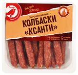 Изображение товара Мясные снеки Колбаски сырокопченые АШАН Красная птица Ксанти, 150 г