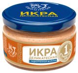 Изображение товара Икра сельди «Европром» деликатесная с подкопченной форелью, 180 г