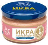 Изображение товара Икра сельди «Европром» деликатесная с королевской креветкой, 180 г