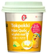 Изображение товара Рисовые палочки O'Food Ттокпокки со вкусом сыра Вьетнам, 105 г