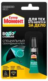 Изображение товара Клей «Момент» Супер водостойкий, 3 г