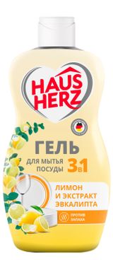 Изображение товара Средство для мытья посуды Haus Herz Сочный лимон, 450 мл