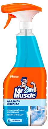 Изображение товара Средство для стекол и зеркал Mr. Muscle После дождя, 530 мл