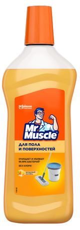 Изображение товара Cредство для пола и других поверхностей Mr. Muscle цитрусовый коктейль, 500 мл