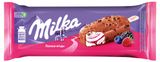 Изображение товара Мороженое сливочное Milka с лесными ягодами в молочном шоколаде, 64 г