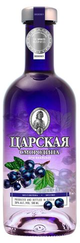 Изображение товара Настойка горькая «ЦАРСКАЯ» оригинальная смородина Россия, 500 мл