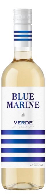 Изображение товара Вино Blu Marine Шато Двуморье белое полусухое Россия, 0,75 л