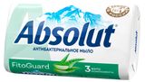 Изображение товара Мыло туалетное Absolut  FitoGuard Алоэ антибактериальное, 90 г