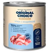 Изображение товара Корм влажный для собак мелких пород Original Choice Elite Nutrition утка с индейкой, 240 г