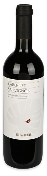 Изображение товара Вино Villa Diana Cabernet Sauvignon красное полусухое Италия, 0,75 л
