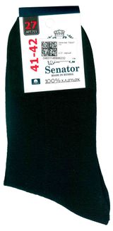 Изображение товара Носки мужские Senator черные, р.27