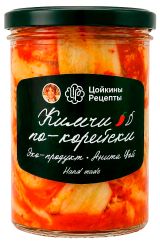 Изображение товара Капуста кимчи «Цойкины рецепты» по-корейски, 390 г