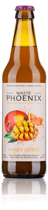Изображение товара Медовуха White Phoenix Манго-цитрус 5,6%, 450 мл