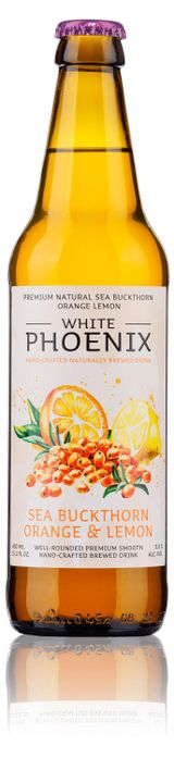 Изображение товара Медовуха White Phoenix Облепиха-апельсин-лимон 5,6%, 450 мл