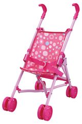 Изображение товара Коляска детская ONE TWO FUN розовая, 1 шт