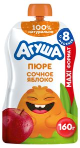 Изображение товара Пюре «Агуша» Сочное яблоко с 8 мес., 160 г