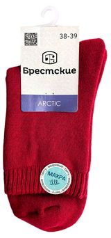 Изображение товара Носки женские «Брестские» Arctic темно-бордовые, р 25