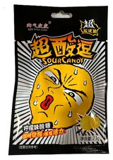Изображение товара Конфеты леденцовые кислые Sour Candy со вкусом лимона Китай, 23 г