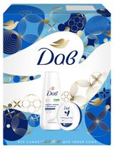 Изображение товара Набор подарочный «Дав» Basic Care For Your Body, Крем-гель для душа 250 мл + Крем для лица и тела 150 мл