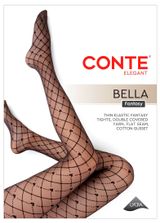 Изображение товара Колготки Conte Elegant Fantasy Bella черные, р. 4