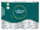 Изображение товара Туалетная бумага АШАН Красная птица 3 слоя, 12 рулонов