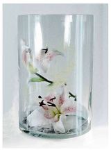 Изображение товара Ваза-цилиндр «ЭВИС» Трубка стеклянная прозрачная Ø20x30 см