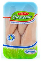 Изображение товара Филе грудки куриное «Первая свежесть» охлажденное, ~ 1,2 кг