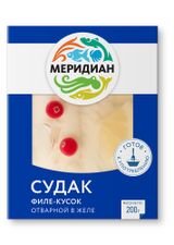 Изображение товара Судак отварной «Меридиан» в желе, 200 г