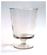 Изображение товара Ваза «ЭВИС» Каркаде стеклянная прозрачная Ø16x22 см