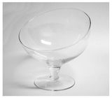 Изображение товара Ваза-бокал «ЭВИС» Роджер с косым резом стеклянная прозрачная Ø18,5x23 см