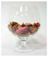 Изображение товара Ваза-бокал «ЭВИС» Роджер стеклянная прозрачная Ø16x20 см, 1,8 л