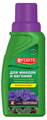 Изображение товара Удобрение для фиалок и бегоний Bona Forte, 285 мл