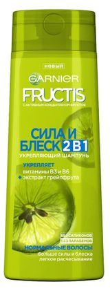 Изображение товара Шампунь для волос Garnier Fructis Сила и Блеск, 400 мл
