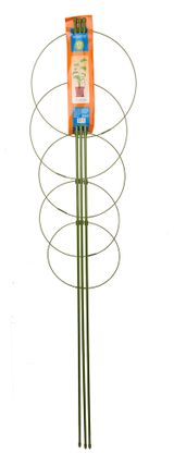 Изображение товара Опора для растений Garden Show круглая 5 колец, 150 см