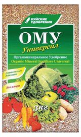 Изображение товара Удобрение универсальное «Буйские удобрения» ОМУ, 3 кг