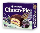 Изображение товара Пирожное Orion Choco Pie Черная смородина, 360 г