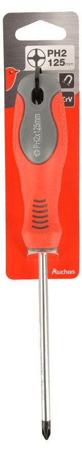 Изображение товара Отвертка АШАН Красная птица PH2 125 мм