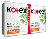 Изображение товара Прокладки гигиенические Kotex Natural Нормал, 16 шт