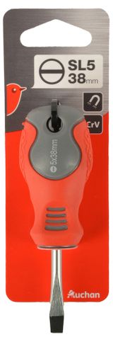 Изображение товара Отвертка АШАН Красная птица SL 5 х 38 мм