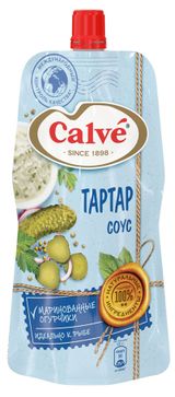 Изображение товара Соус Calve Тартар маринованные огурчики, 230 г