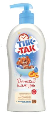 Изображение товара Шампунь для волос детский «Тик-Так» с экстрактом персика и пантенолом, 350 мл