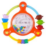 Изображение товара Погремушка-тренажер «Жирафики» Лабиринт с 6 месяцев, 1 шт