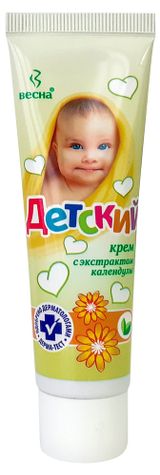 Изображение товара Крем детский «Весна» смягчающий с экстрактом календулы, 45 г