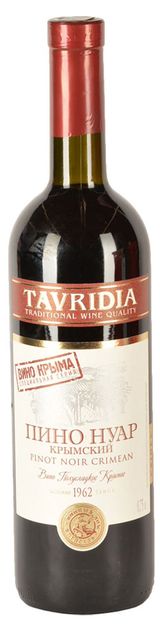 Изображение товара Вино Tavridia Пино Нуар красное полусладкое Россия, 0,75 л
