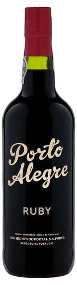 Изображение товара Портвейн Porto Alegre Ruby красное ликерное Португалия, 0,75 л
