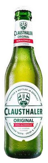 Изображение товара Пиво безалкогольное Clausthaler Original светлое фильтрованное, 330 мл