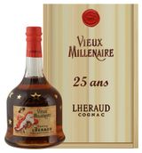 Изображение товара Коньяк Lheraud Vieux Millenaire в подарочной упаковке Франция, 0,7 л