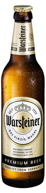 Изображение товара Пиво Warsteiner Premium Verum светлое фильтрованное 4,8%, 500 мл