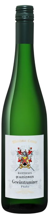 Изображение товара Вино Weinahus Cannis Gewurztraminer белое полусухое Германия, 0,75 л